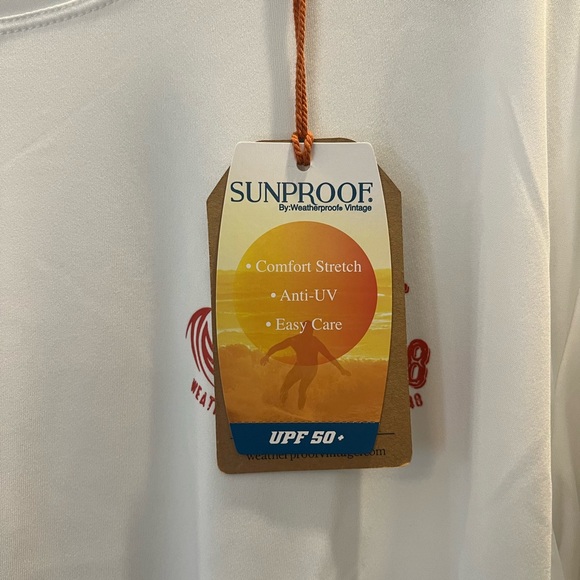 NEW WEATHERPROOF  VINTAGE “DUSTY PINK”  SIZE (XL) RASH GUARD UPF 50+ - Picture 6 of 7